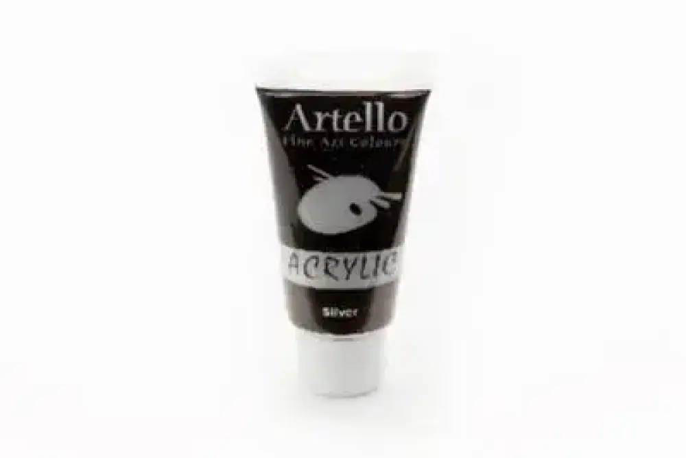 Akrylmaling Artello hvid titanium 75ml