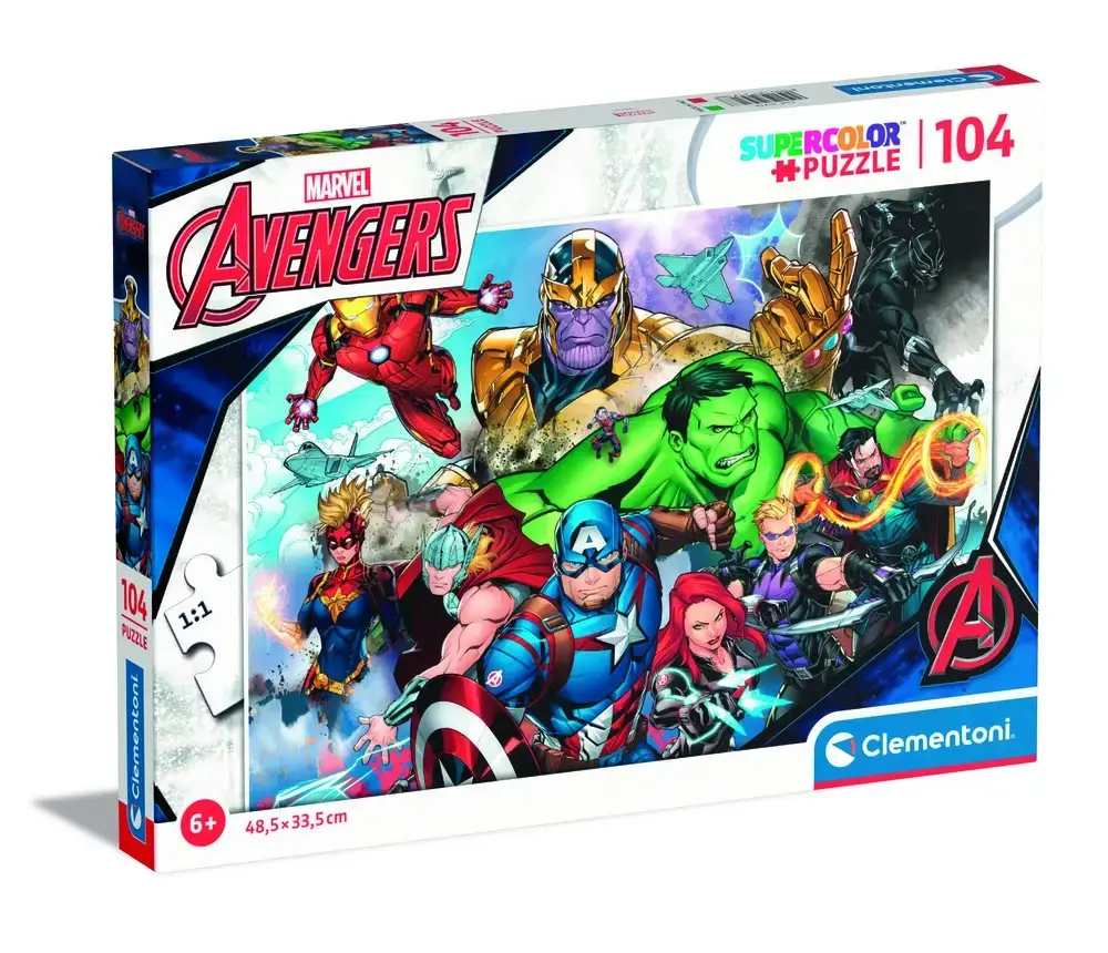 Puslespil Marvel Avengers 104 brikker