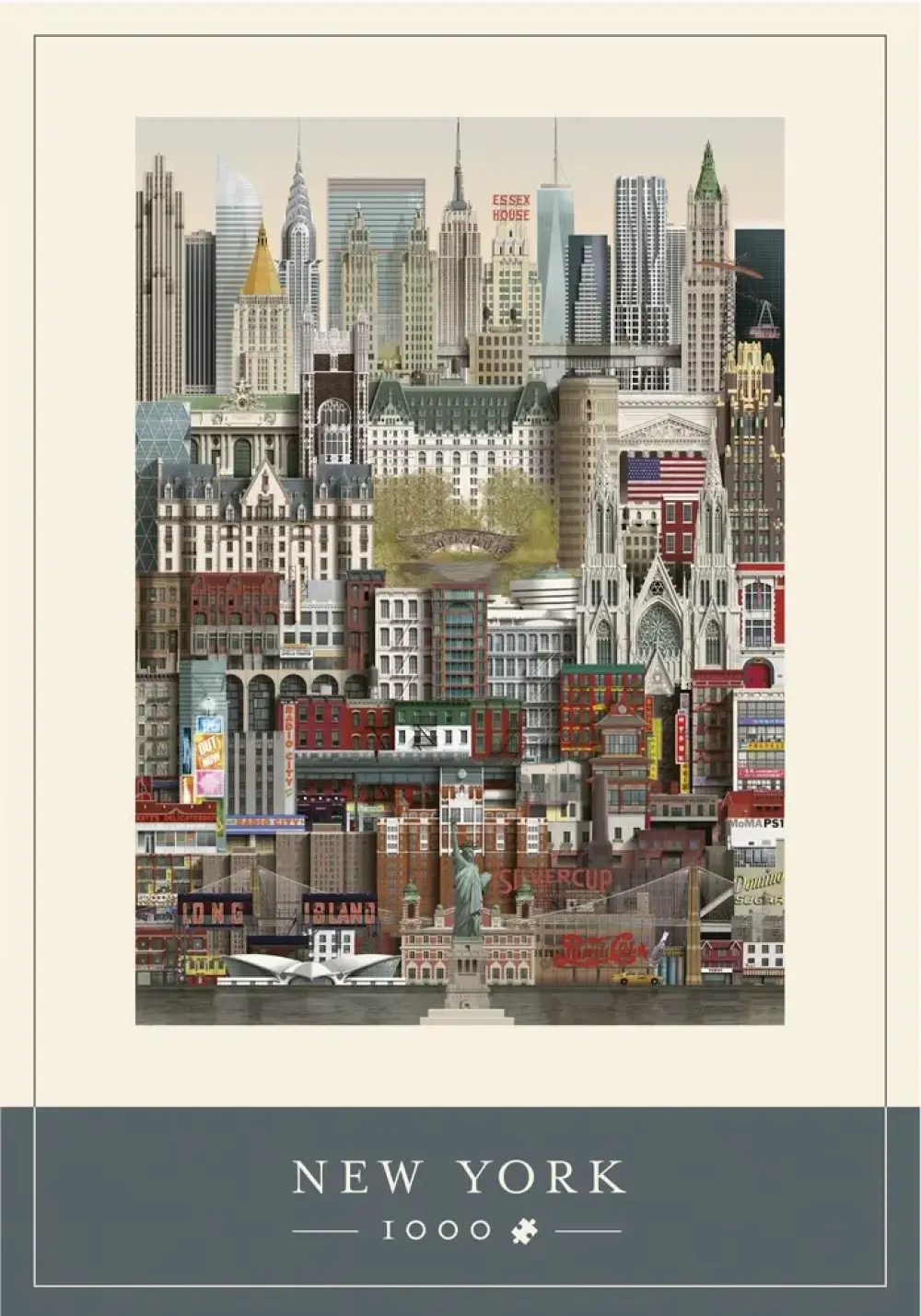 Puslespil danmark 1000 brikker