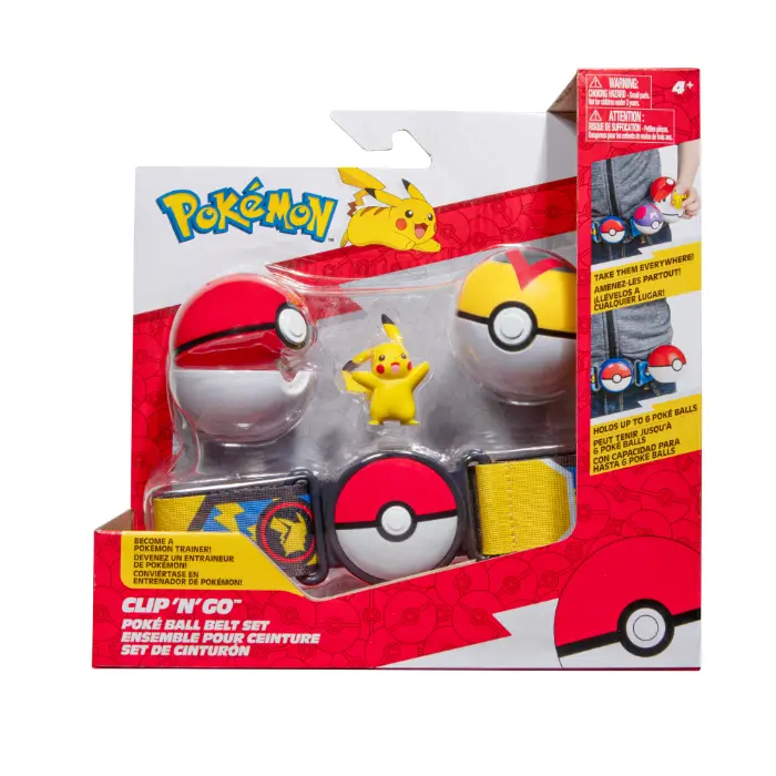 Pokémon Clip 'N Go BELT SET PIKACHU