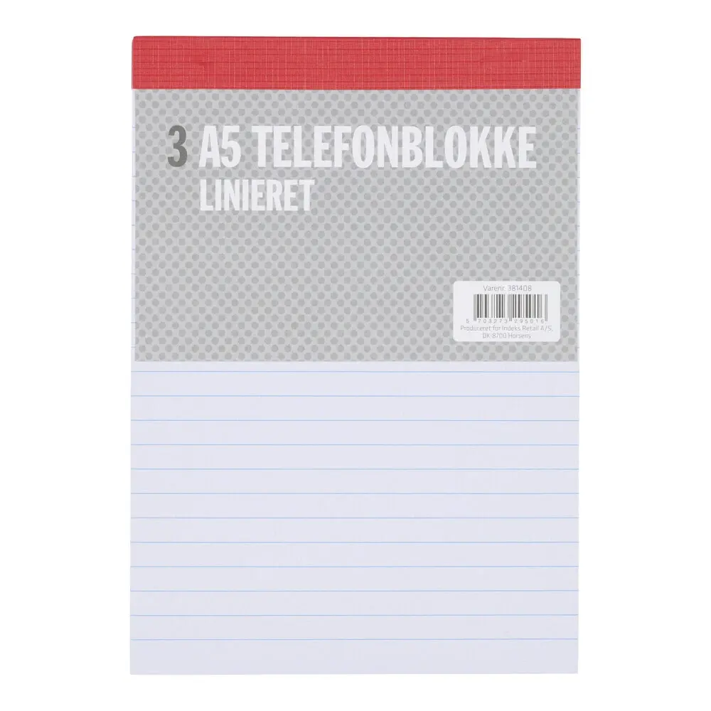 Blok telefonblok Relief A5 lin.