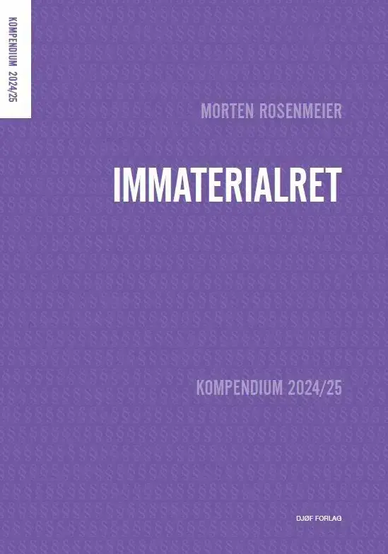 Kompendium i immaterialret 2024