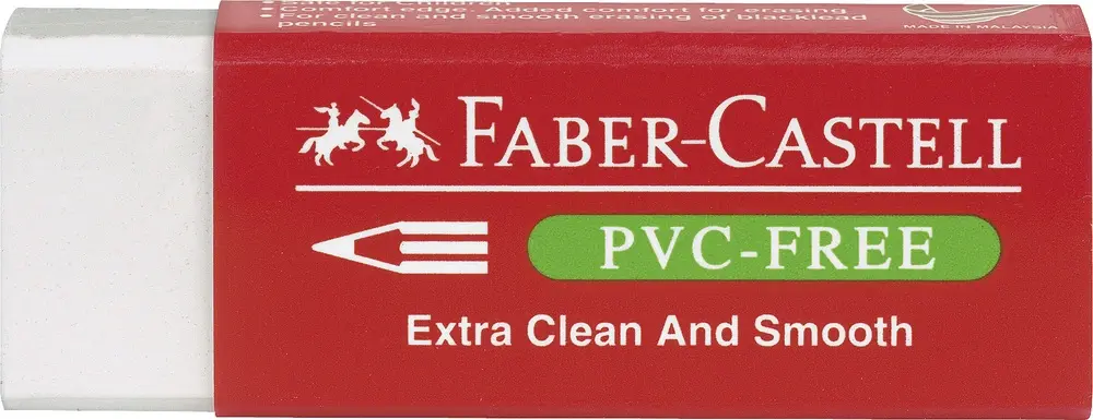 Viskelæder Faber-Castell pvc fri