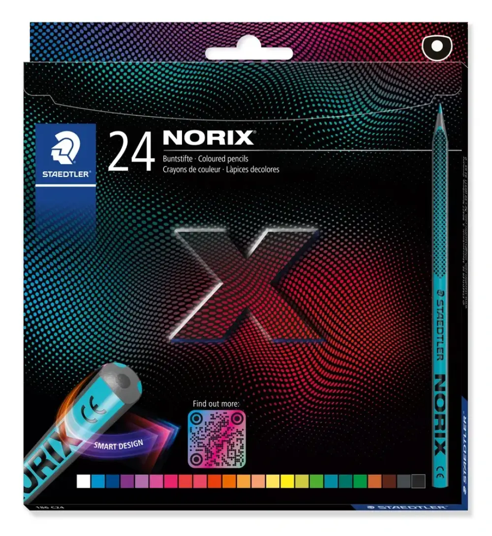 Staedtler farveblyant Norix 24 ass farver