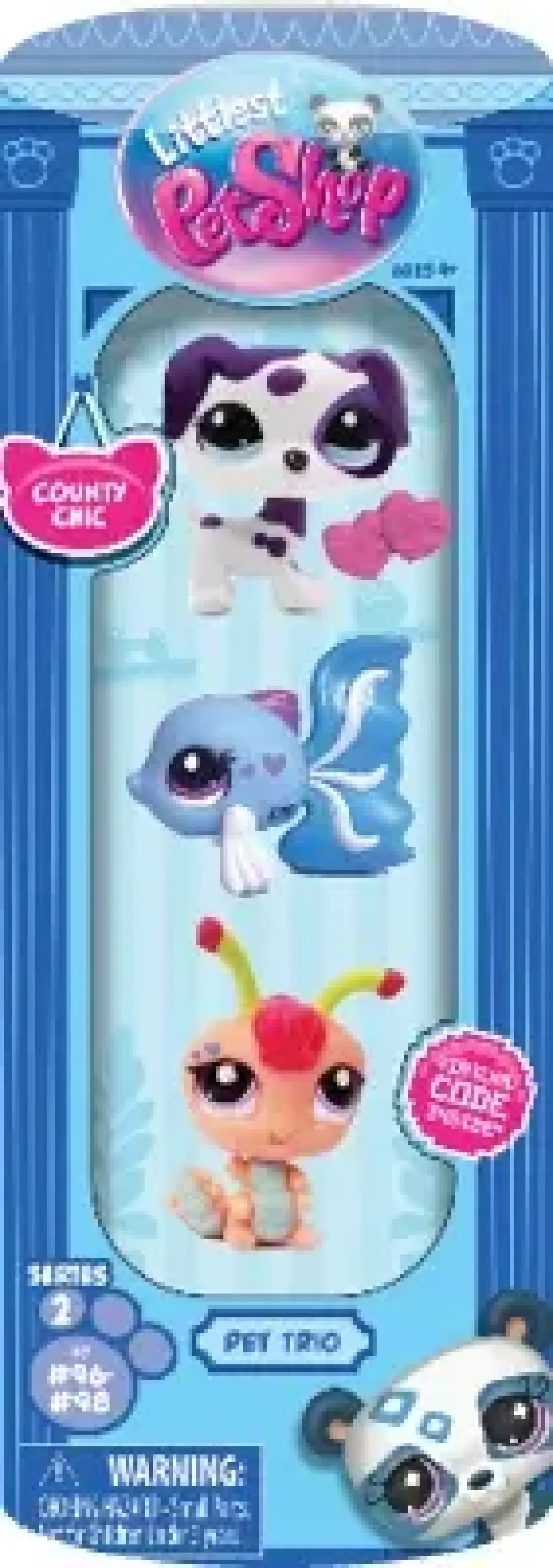Littlest Pet Shop Pet Trio In Tube ass