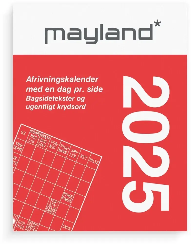 Mayland Broderikalender 2025 m/split