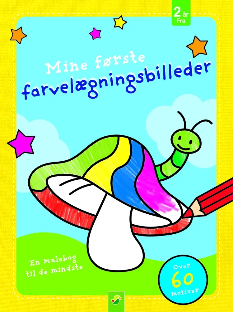 Mine første farvelægningsbilleder