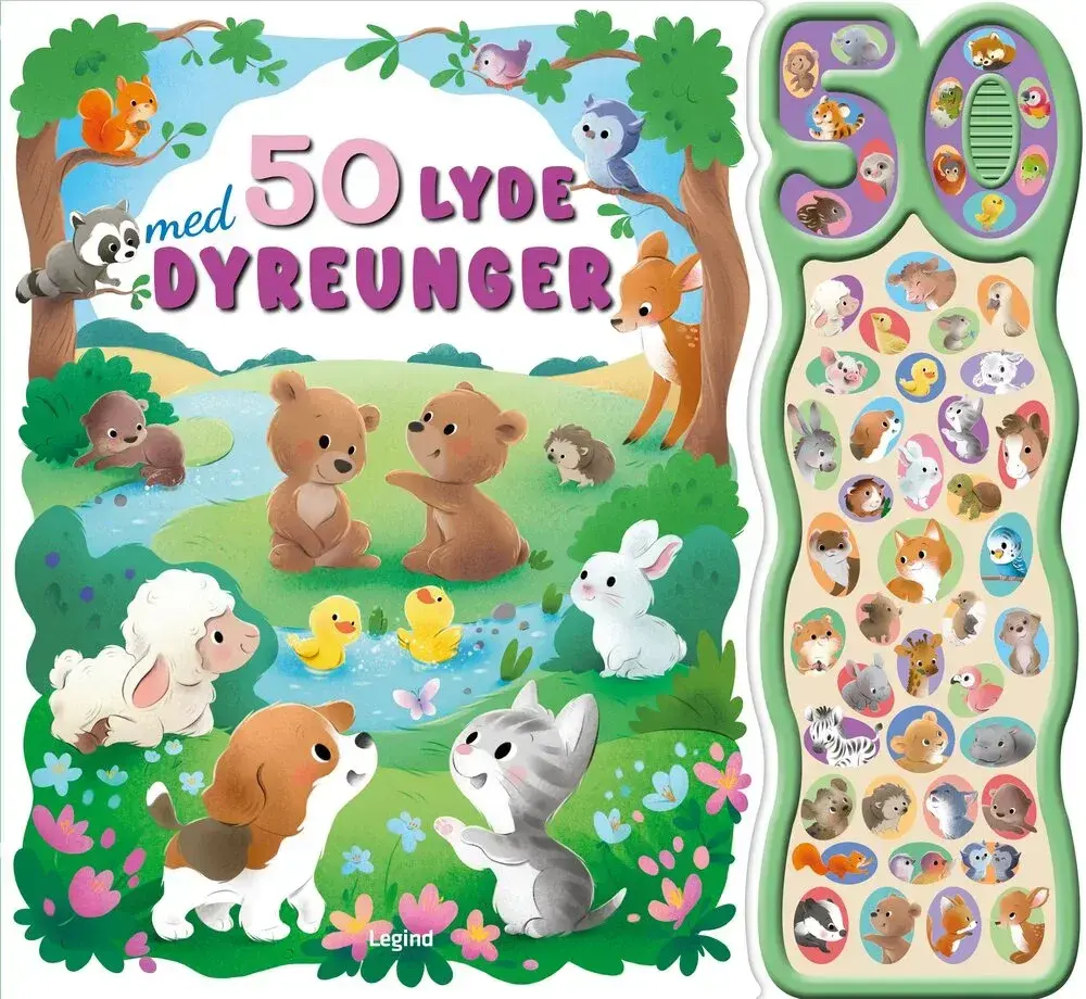 50 lyde med dyreunger