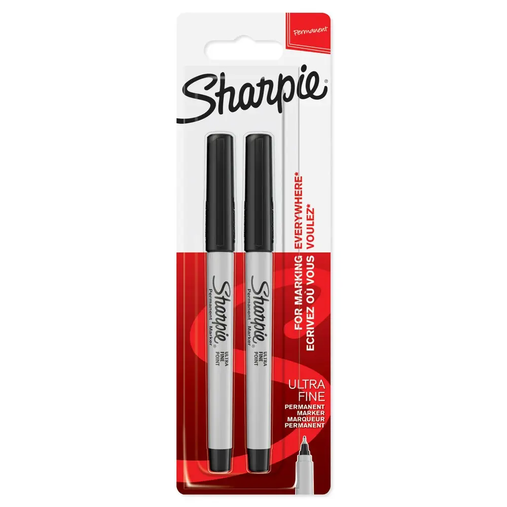 Marker Sharpie sort 0,5 mm