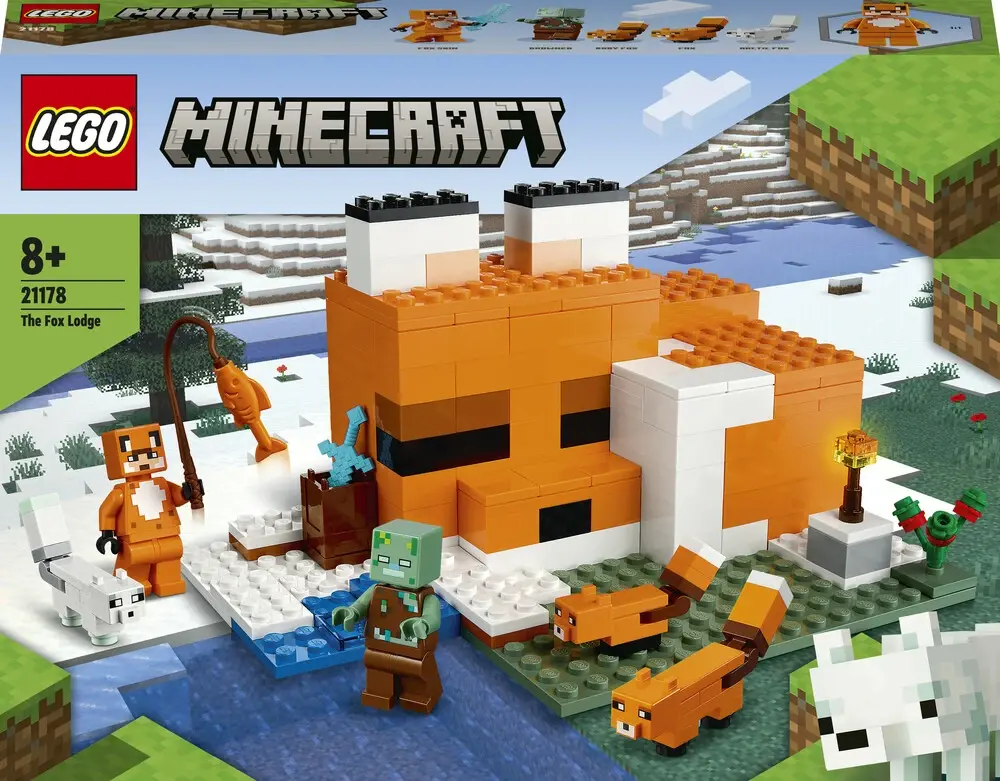 21178 LEGO Minecraft Rævehytten