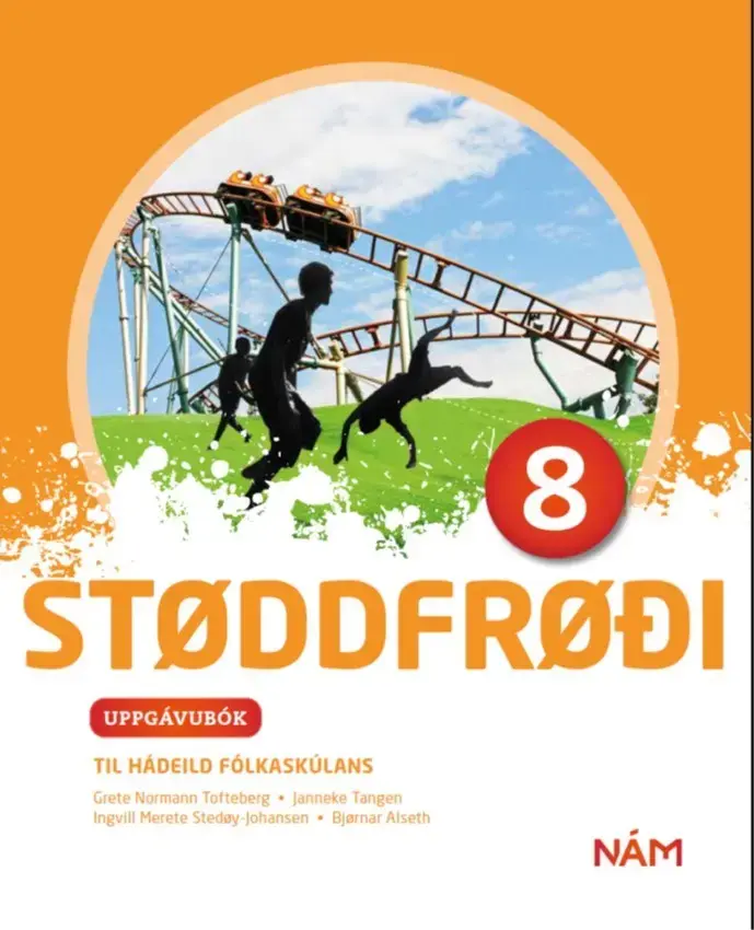 Støddfrøði 8, Uppgávubók