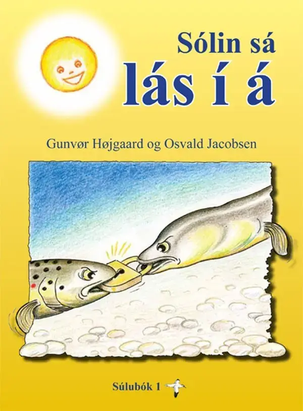 Sólin sá lás í á