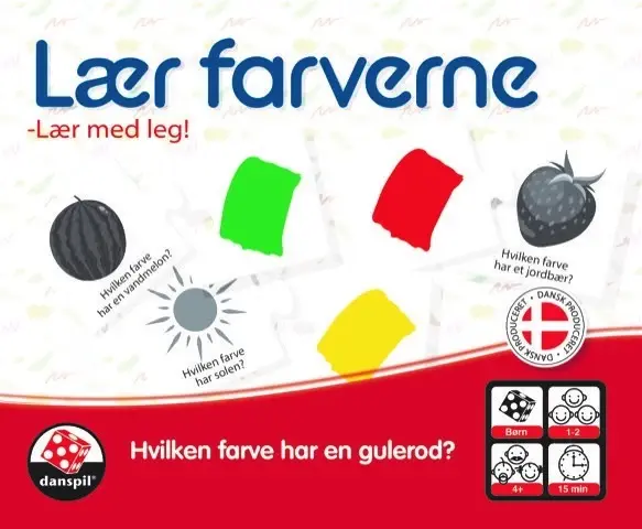 Lær farverne