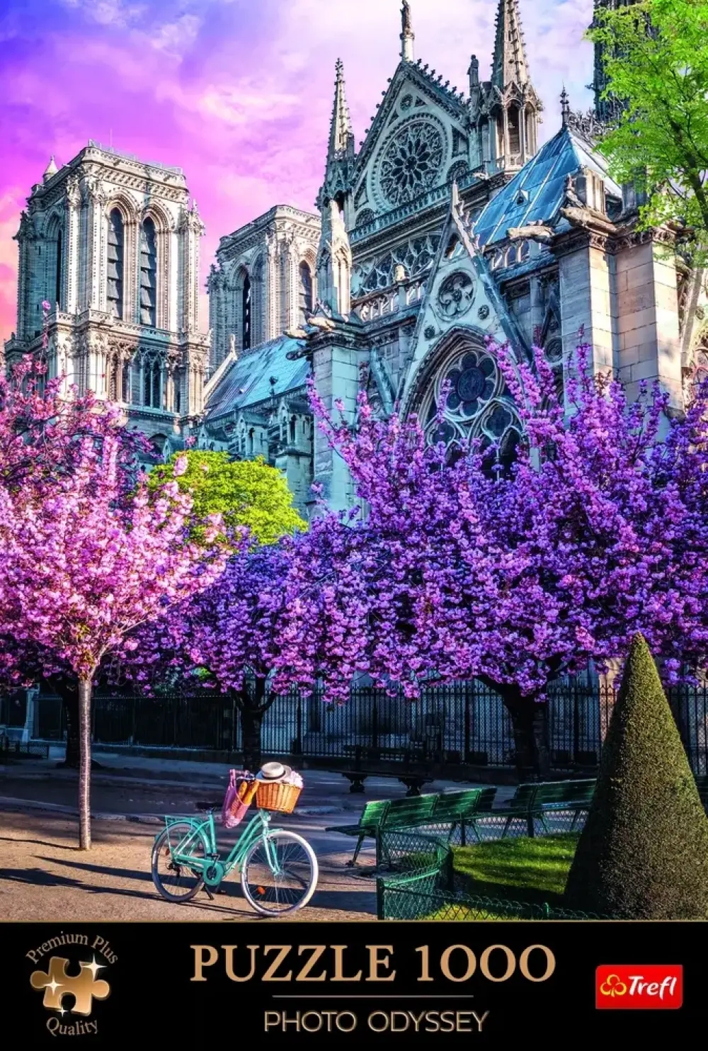 Puslespil Hummingbird garden 1000 brikker