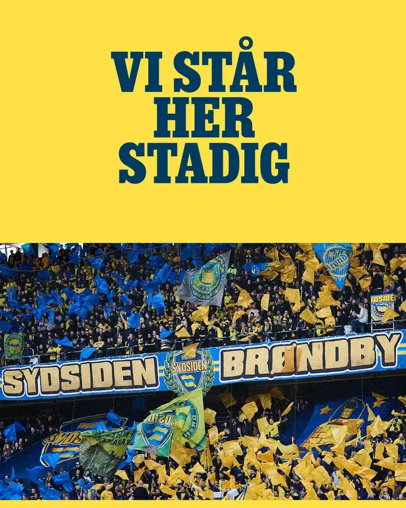 Vi står her stadig