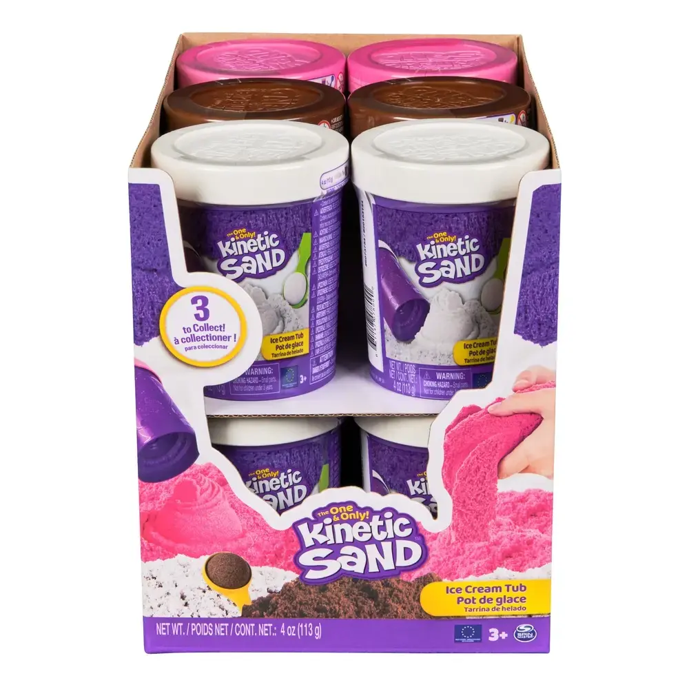 Kinetic Sand Isbøtte Asst.