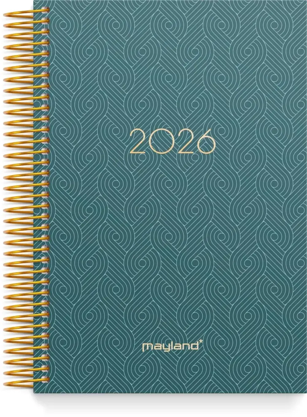 Spiralkalender 2026 klassisk dag