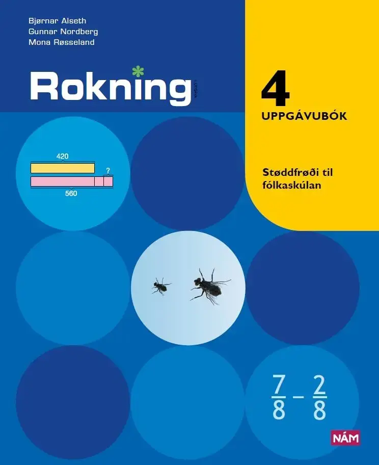 Rokning 4, uppgávubók