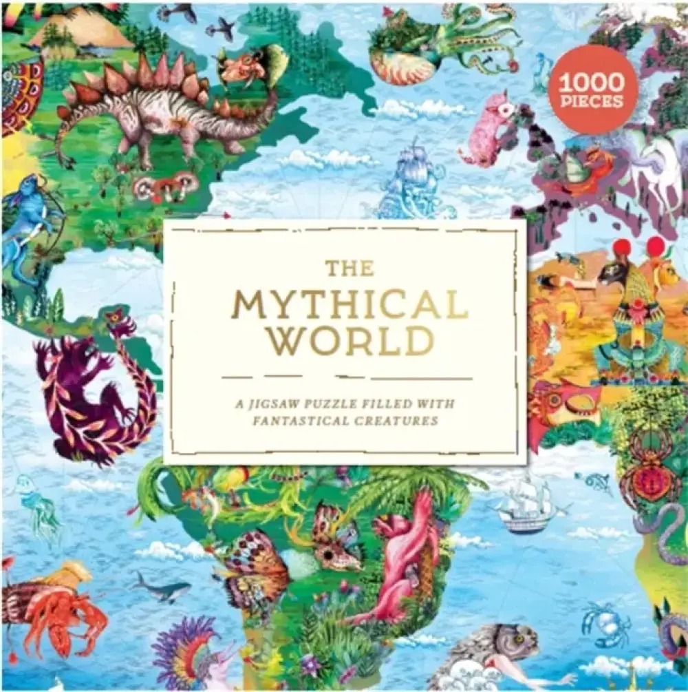 The Mythical World A Jigsaw Puzzle Filled With Fantastical C