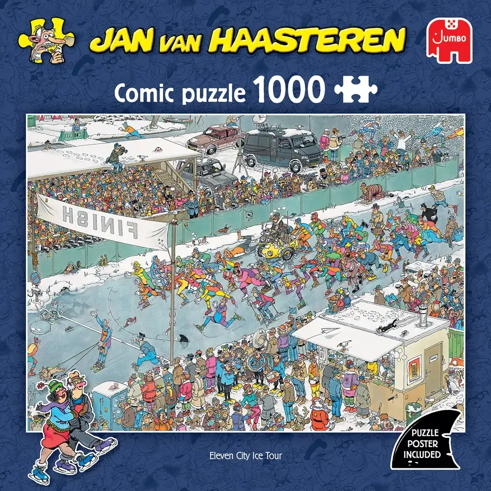 PUSLESPIL JVH ELEVEN CITY TOUR 1000 BRIKKER