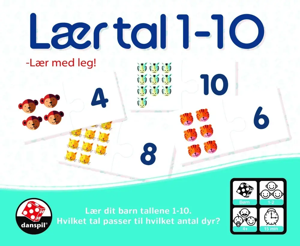 Lær tal 1-10