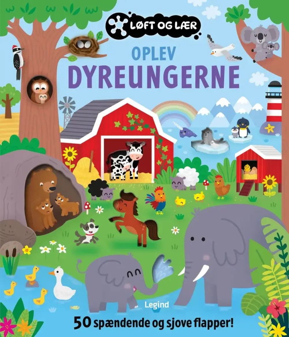 Løft og lær: Oplev dyreungerne