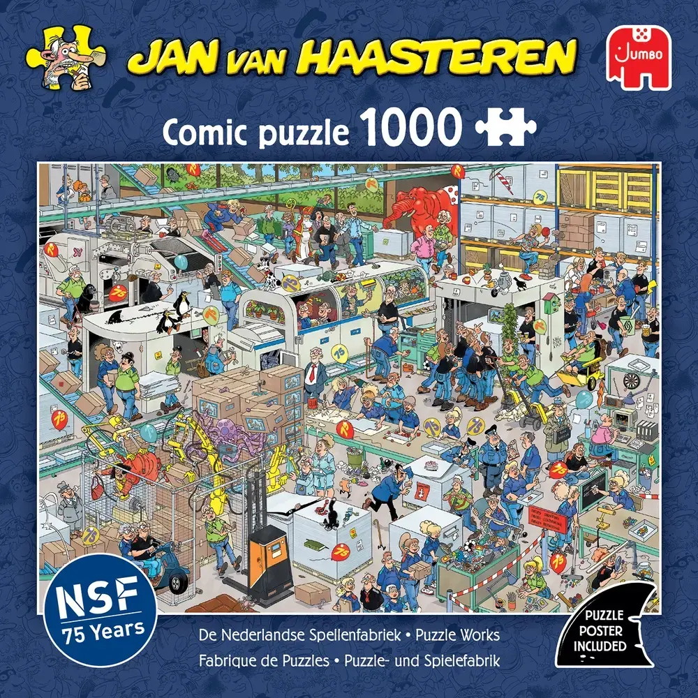 Puslespil JvH Every Piece Counts 1000 brikker