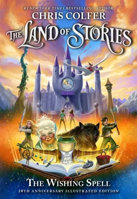 The Land of Stories: the Wishing Spell 10th Anniversary Illu