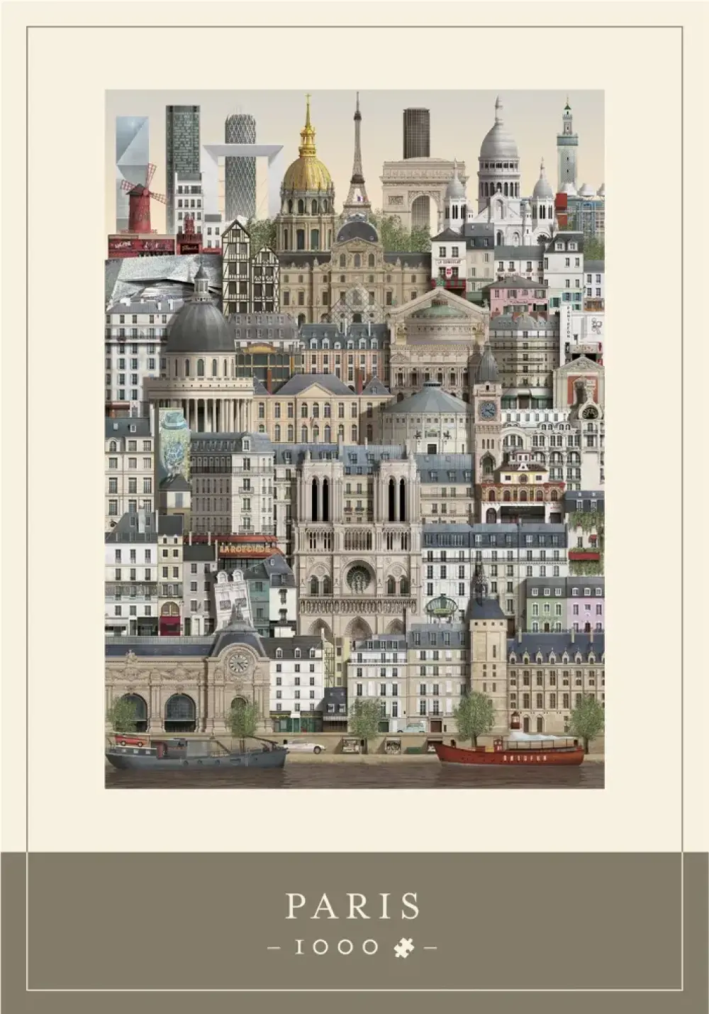 Puslespil danmark 1000 brikker