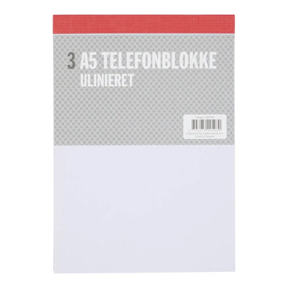 Blok telefonblok Relief A5 ulin.