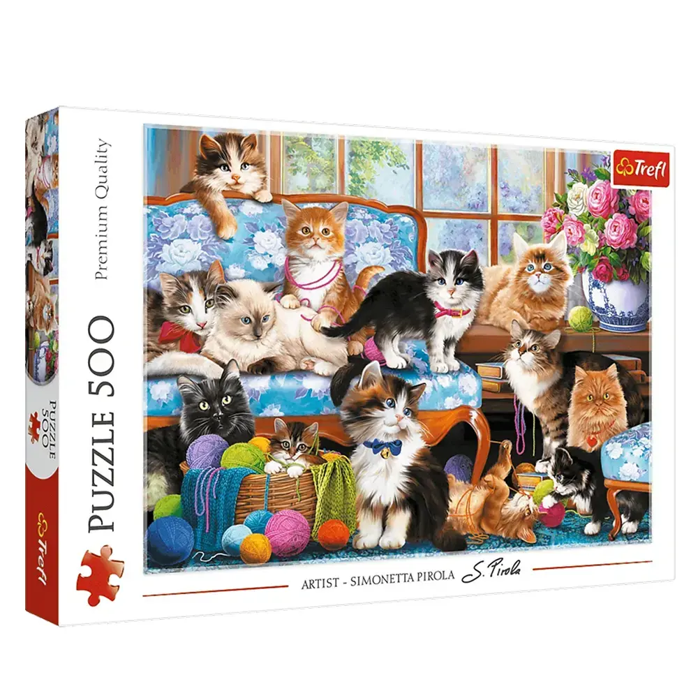 Puslespil Holidays in Paris 500 brikker