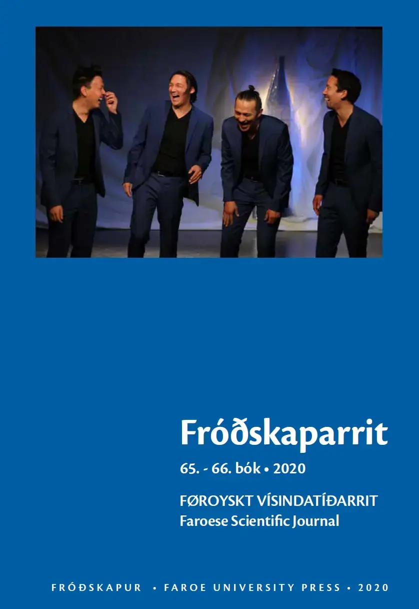 Fróðskaparrit 65. - 66. bók.