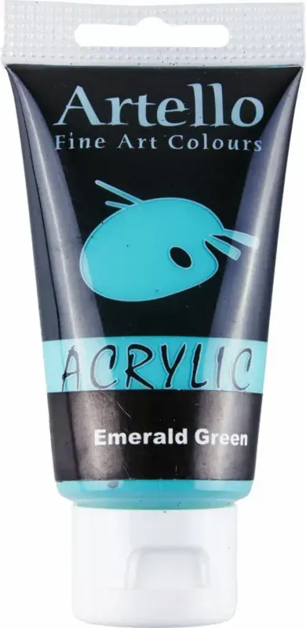 Akrylmaling Artello hvid titanium 75ml