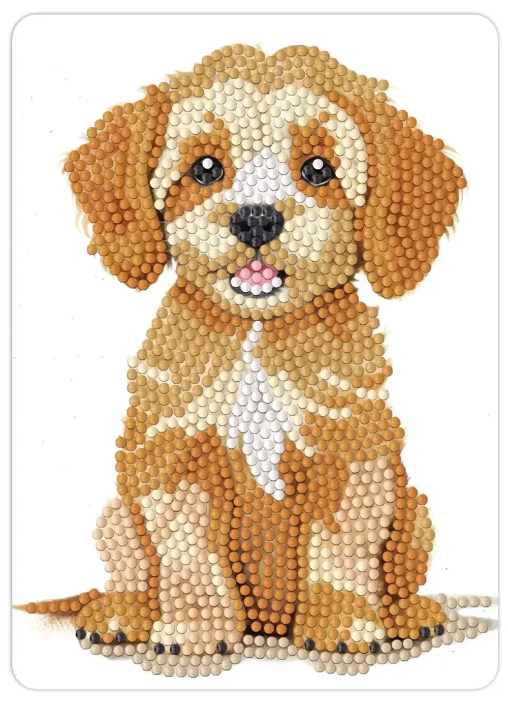 Diamond Art Hund 13X18Cm