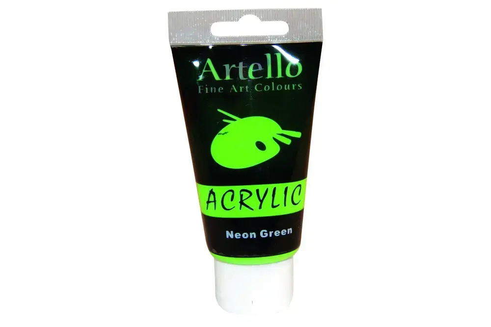Akrylmaling Artello hvid titanium 75ml