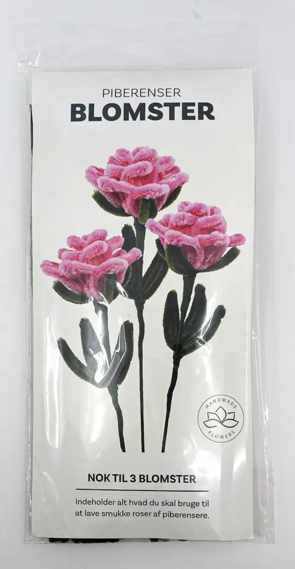 Piberenser blomster roser 3 STK