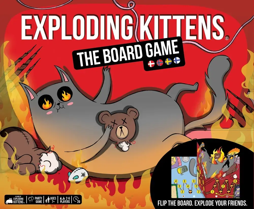 Exploding Kittens The Board Game Nordic