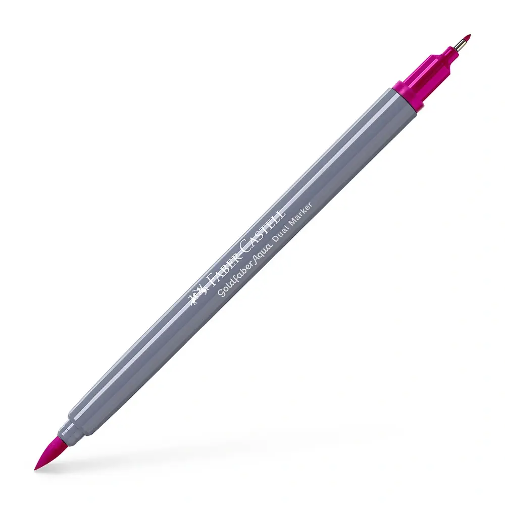 Tusser dobbelt Goldfaber Aqua purple pink 125