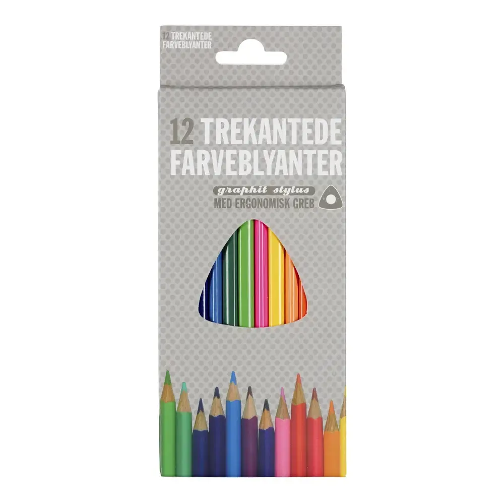 Farveblyanter graphit stylus 36 stk