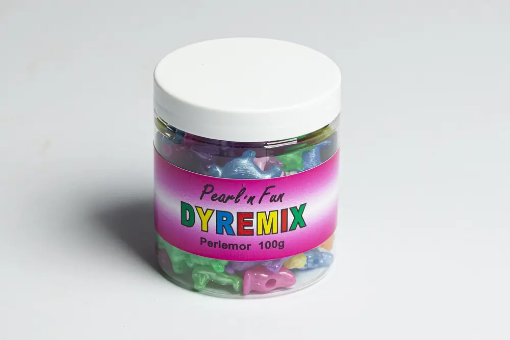 Pearl`n fun dyremix perlemor bøtte 100g