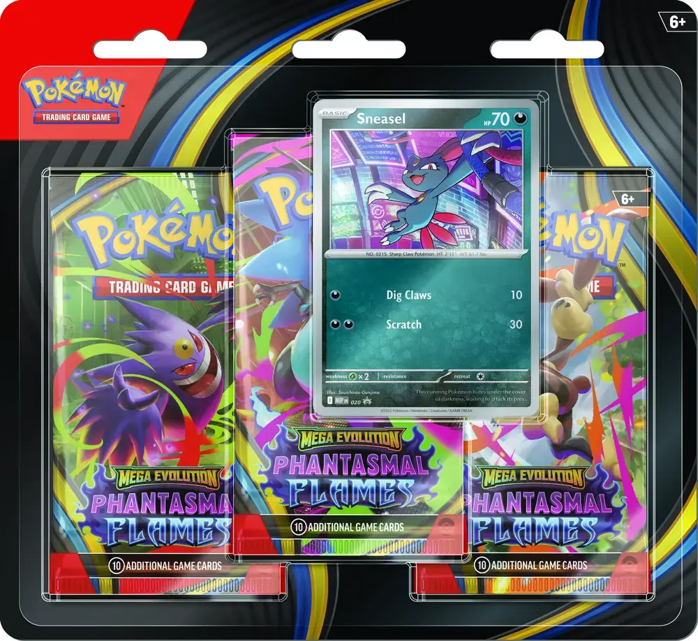 POKEMON MEGA EVOLUTION BLISTER 2 3-PAKKE