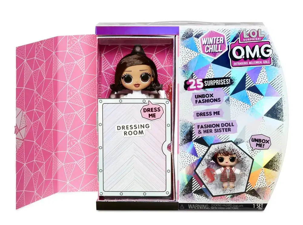 L.O.L. Surprise! OMG Winter Chill Camp Cutie Doll