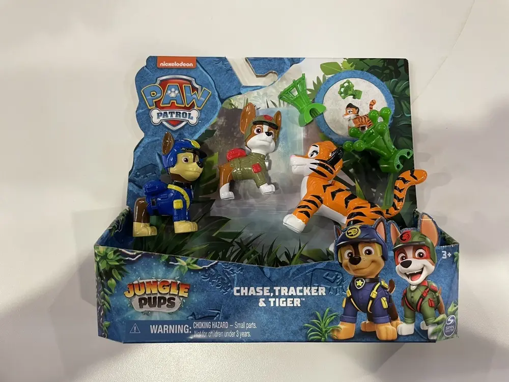 PAW Patrol Junglehelte - Chase & Tracker