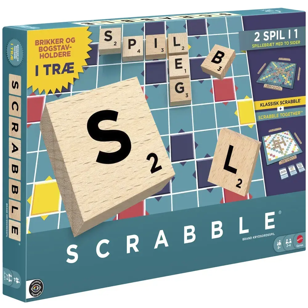 Scrabble Original Træ Edition