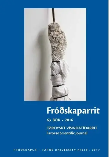 Fróðskaparrit 63. bók.