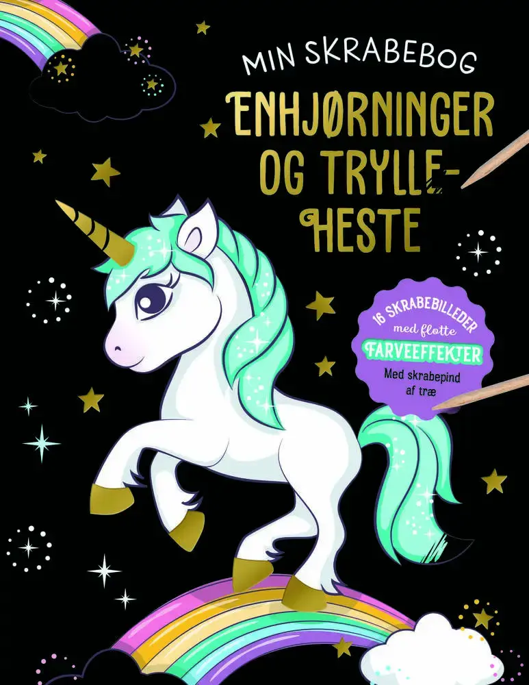 Min skrabebog Enhjørninger og trylleheste