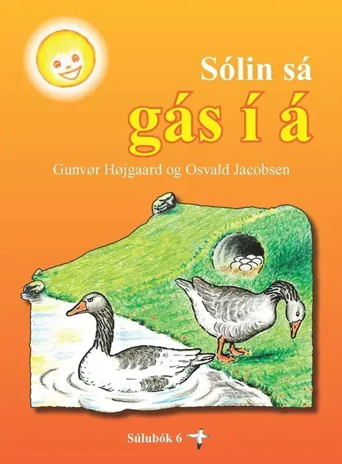 Sólin sá gás í á