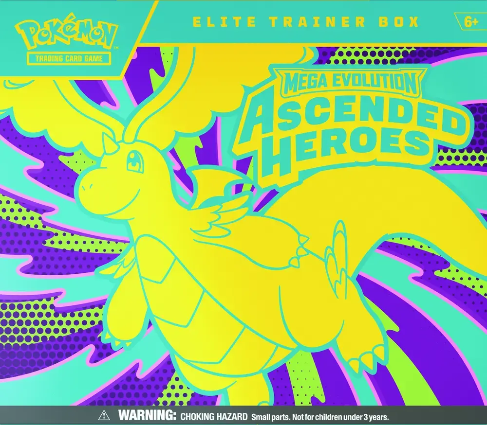 Pokemon mega evolution ascended heroes Elite Trainer Box 2.5