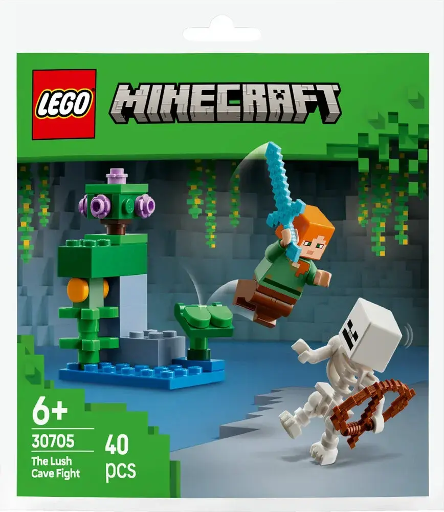 30705 LEGO Minecraft Kampen i den frodige hule