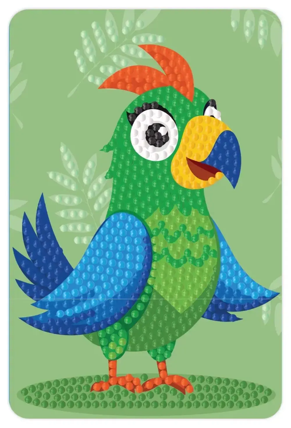 Diamond art unicorn m/stjerner 10 x 15 cm